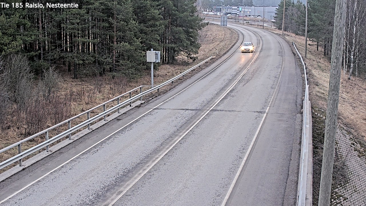 Weather Camera Image Väg 185 Raisio, Nesteentie, Raisio, Varsinais-Suomi