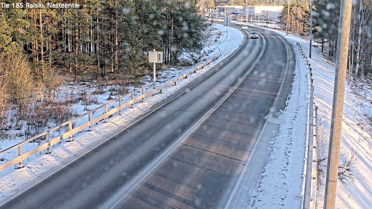 Weather Camera Image Väg 185 Raisio, Nesteentie, Raisio, Varsinais-Suomi