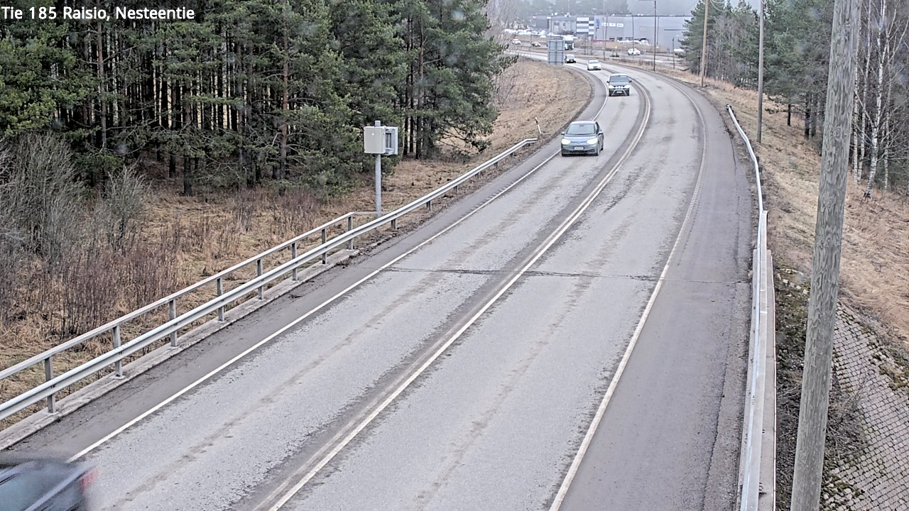 Weather Camera Image Road 185 Raisio, Nesteentie, Raisio, Varsinais-Suomi