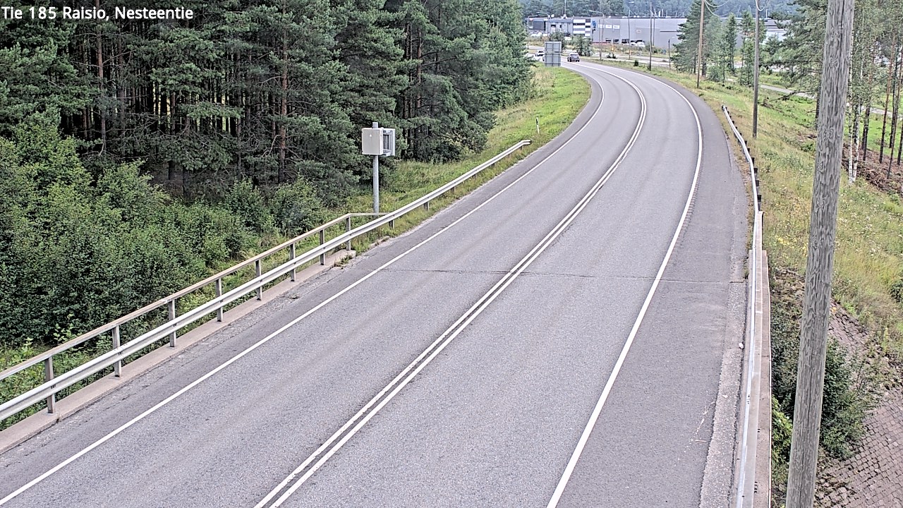 Weather Camera Image Väg 185 Raisio, Nesteentie, Raisio, Varsinais-Suomi
