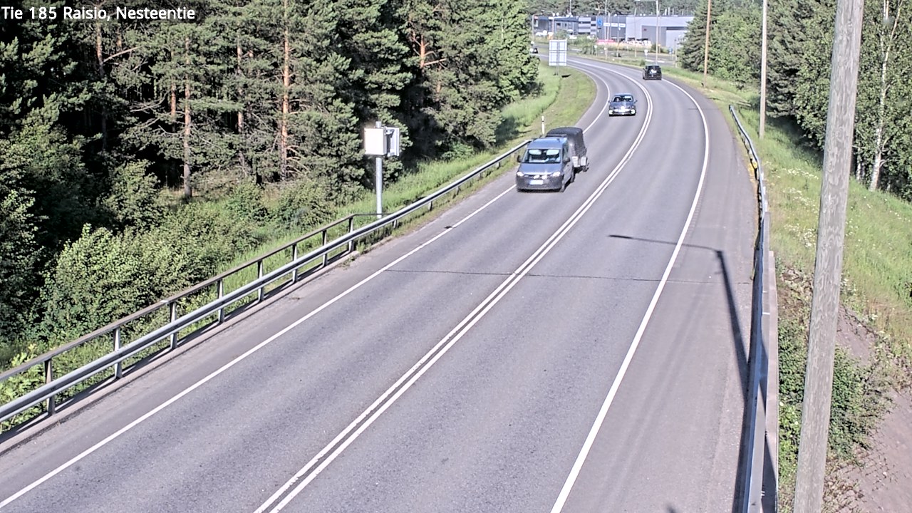 Kelikamerat Kuva Tie 185 Raisio, Nesteentie, Raisio, Varsinais-Suomi