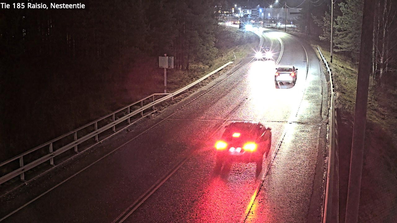 Weather Camera Image Väg 185 Raisio, Nesteentie, Raisio, Varsinais-Suomi