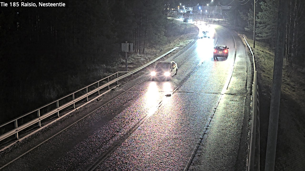 Weather Camera Image Väg 185 Raisio, Nesteentie, Raisio, Varsinais-Suomi