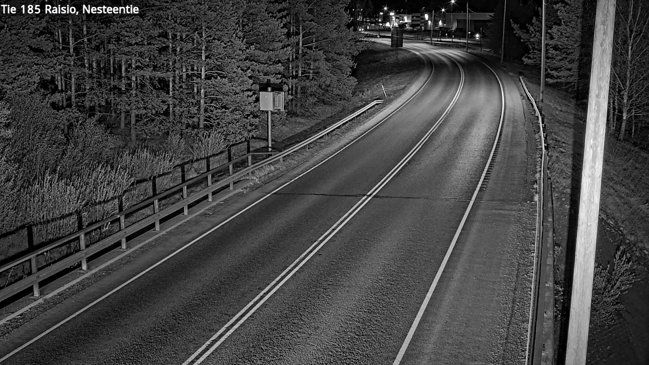 Weather Camera Image Road 185 Raisio, Nesteentie, Raisio, Varsinais-Suomi