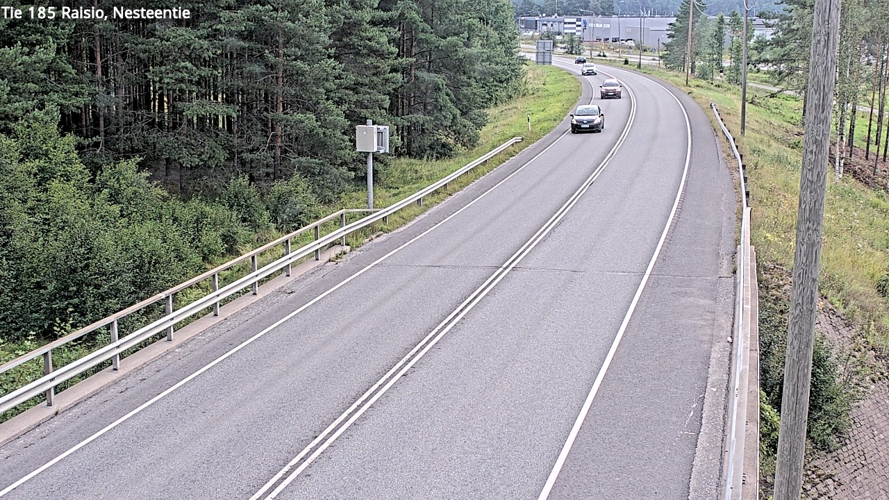 Weather Camera Image Väg 185 Raisio, Nesteentie, Raisio, Varsinais-Suomi