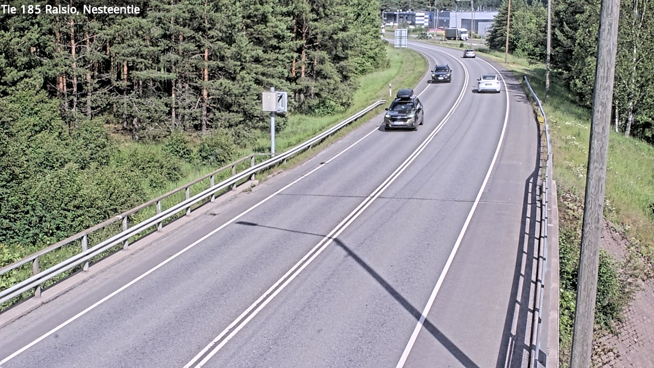 Kelikamerat Kuva Tie 185 Raisio, Nesteentie, Raisio, Varsinais-Suomi
