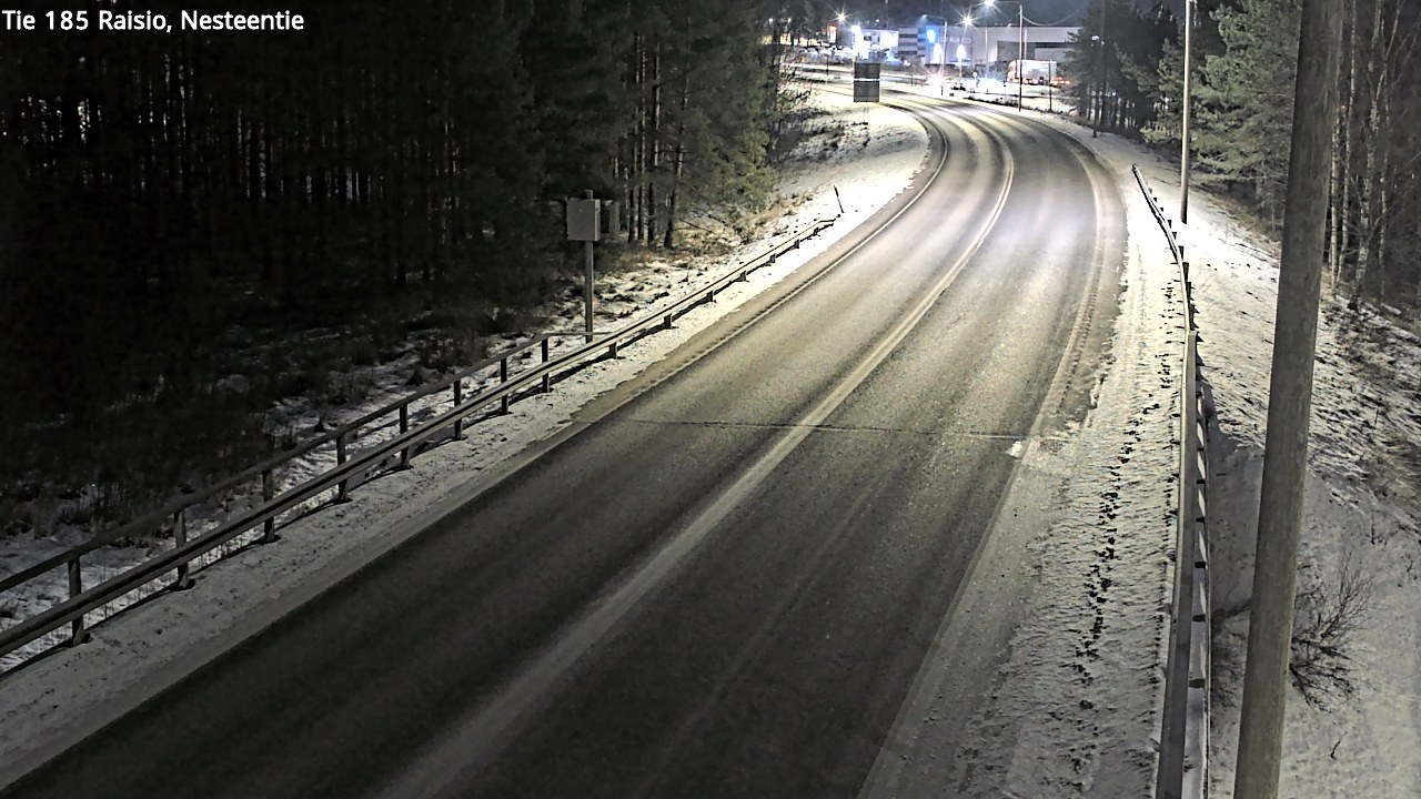 Weather Camera Image Väg 185 Raisio, Nesteentie, Raisio, Varsinais-Suomi