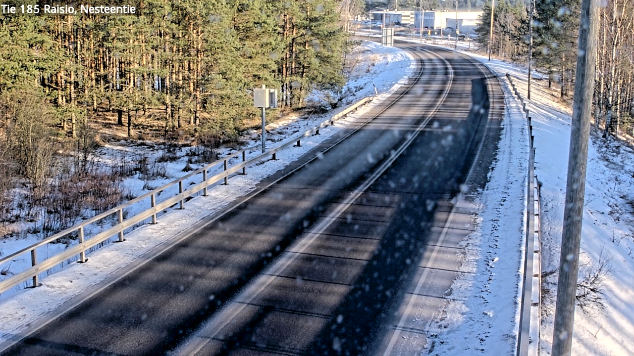 Weather Camera Image Väg 185 Raisio, Nesteentie, Raisio, Varsinais-Suomi
