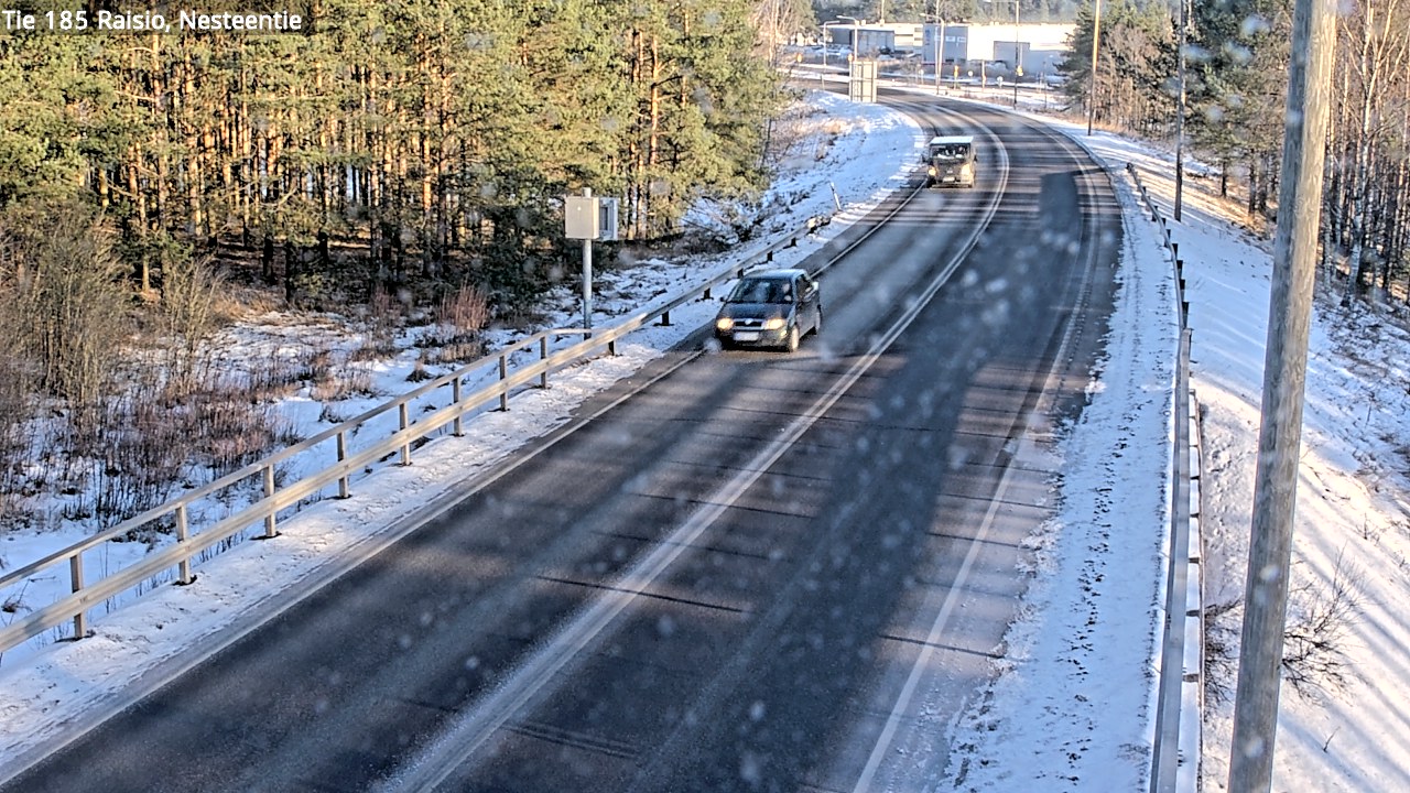 Weather Camera Image Väg 185 Raisio, Nesteentie, Raisio, Varsinais-Suomi