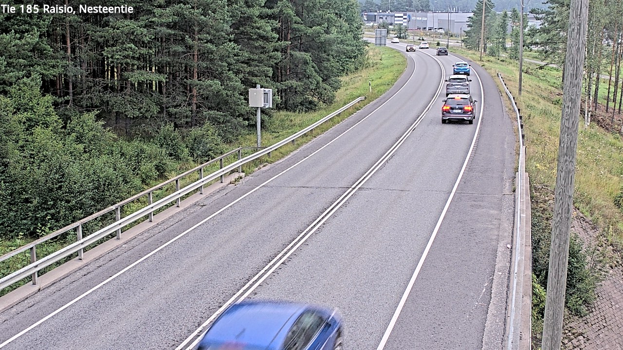 Weather Camera Image Väg 185 Raisio, Nesteentie, Raisio, Varsinais-Suomi