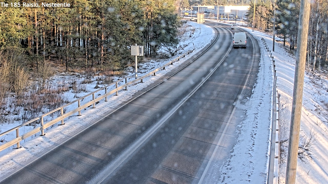 Weather Camera Image Väg 185 Raisio, Nesteentie, Raisio, Varsinais-Suomi