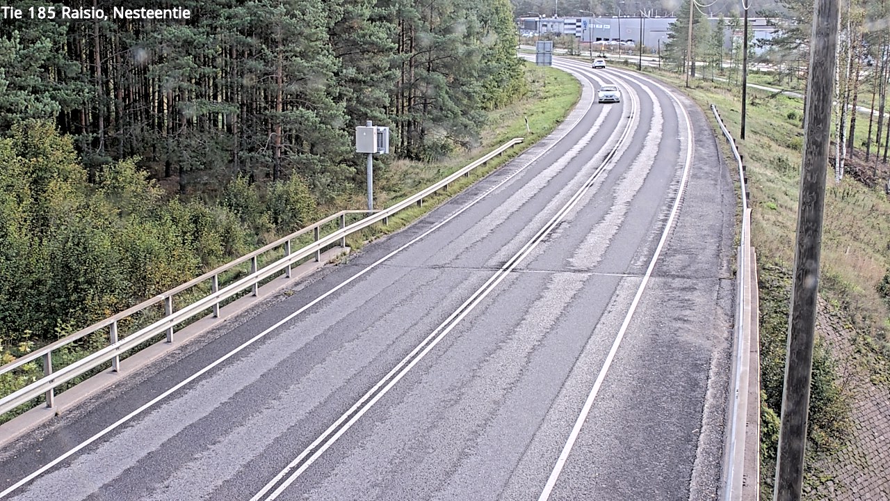 Weather Camera Image Väg 185 Raisio, Nesteentie, Raisio, Varsinais-Suomi