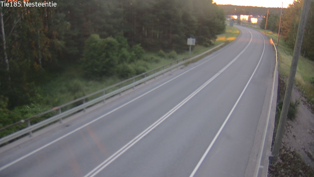 Weather Camera Image Väg 185 Raisio, Nesteentie, Raisio, Varsinais-Suomi