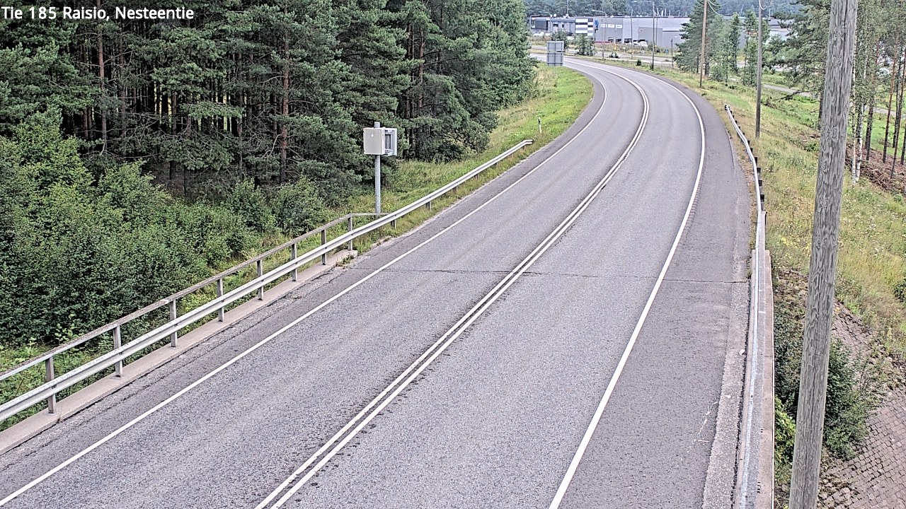 Weather Camera Image Väg 185 Raisio, Nesteentie, Raisio, Varsinais-Suomi