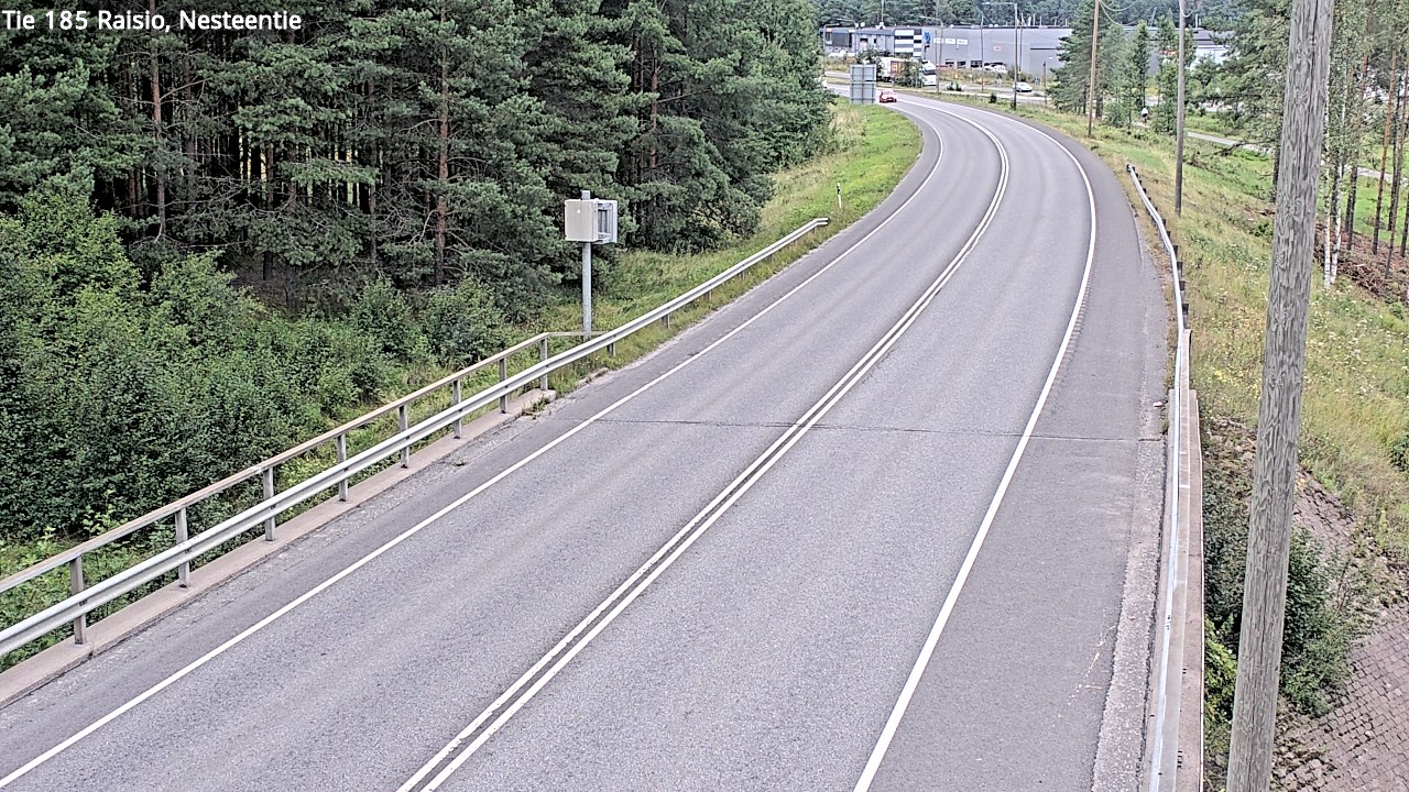 Weather Camera Image Road 185 Raisio, Nesteentie, Raisio, Varsinais-Suomi