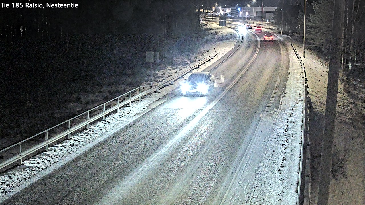 Weather Camera Image Väg 185 Raisio, Nesteentie, Raisio, Varsinais-Suomi