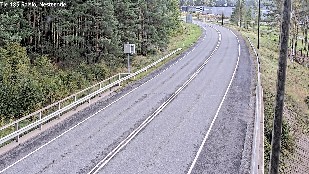 Weather Camera Image Road 185 Raisio, Nesteentie, Raisio, Varsinais-Suomi