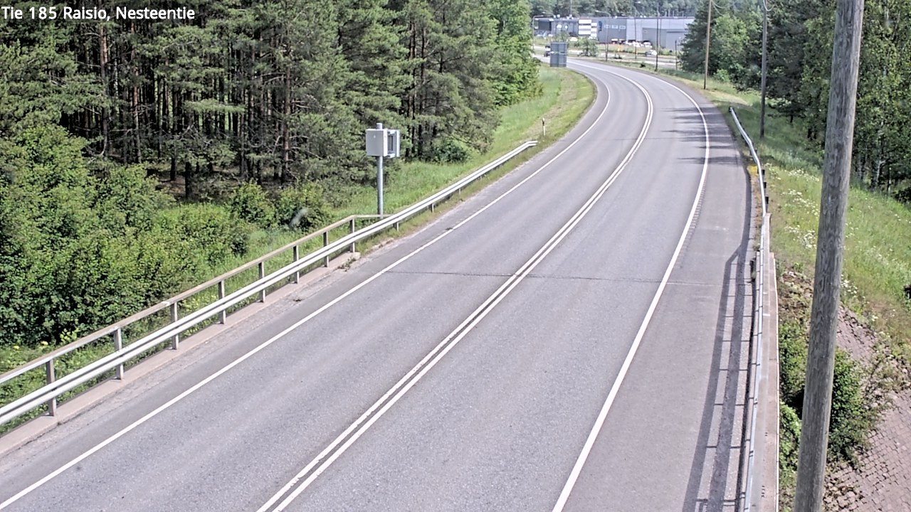Weather Camera Image Väg 185 Raisio, Nesteentie, Raisio, Varsinais-Suomi