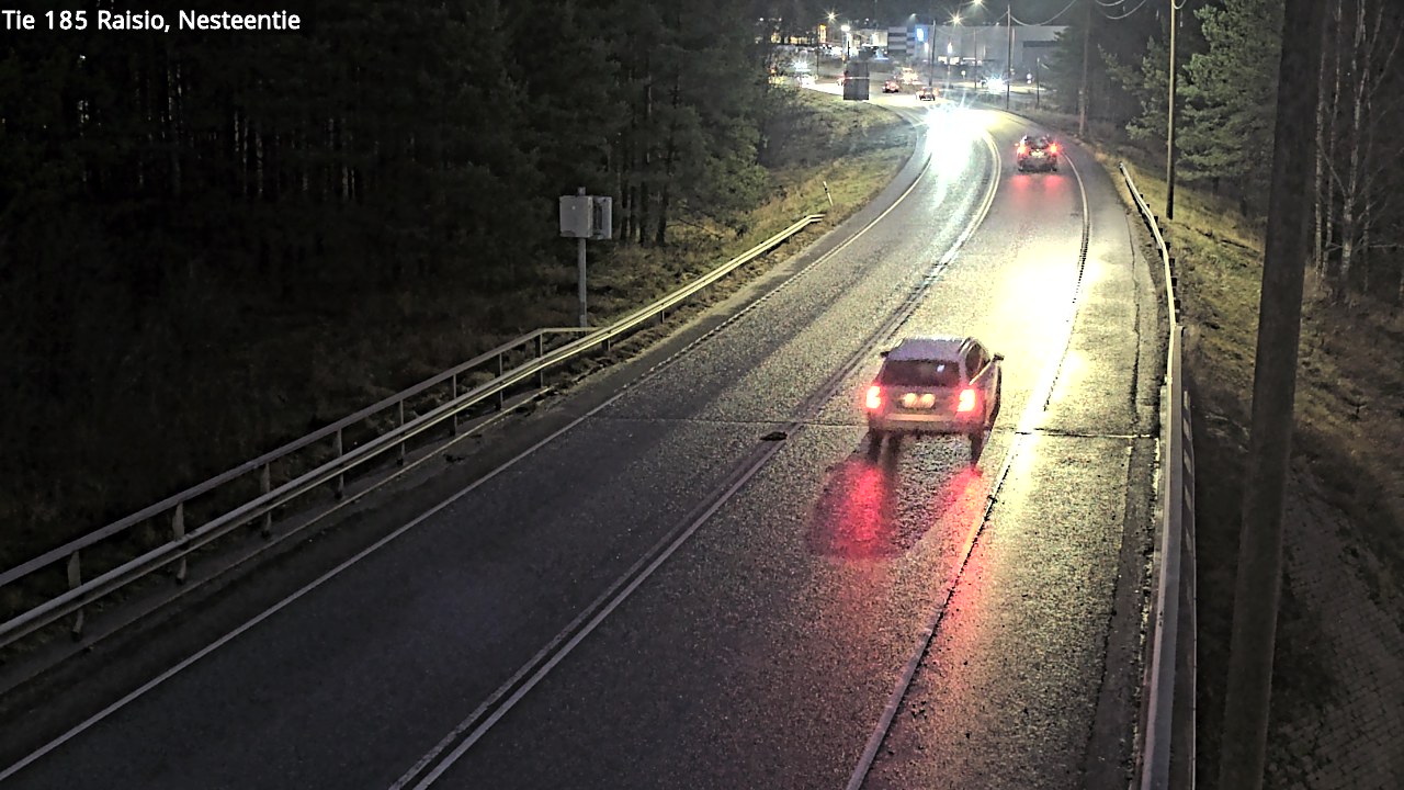 Weather Camera Image Väg 185 Raisio, Nesteentie, Raisio, Varsinais-Suomi