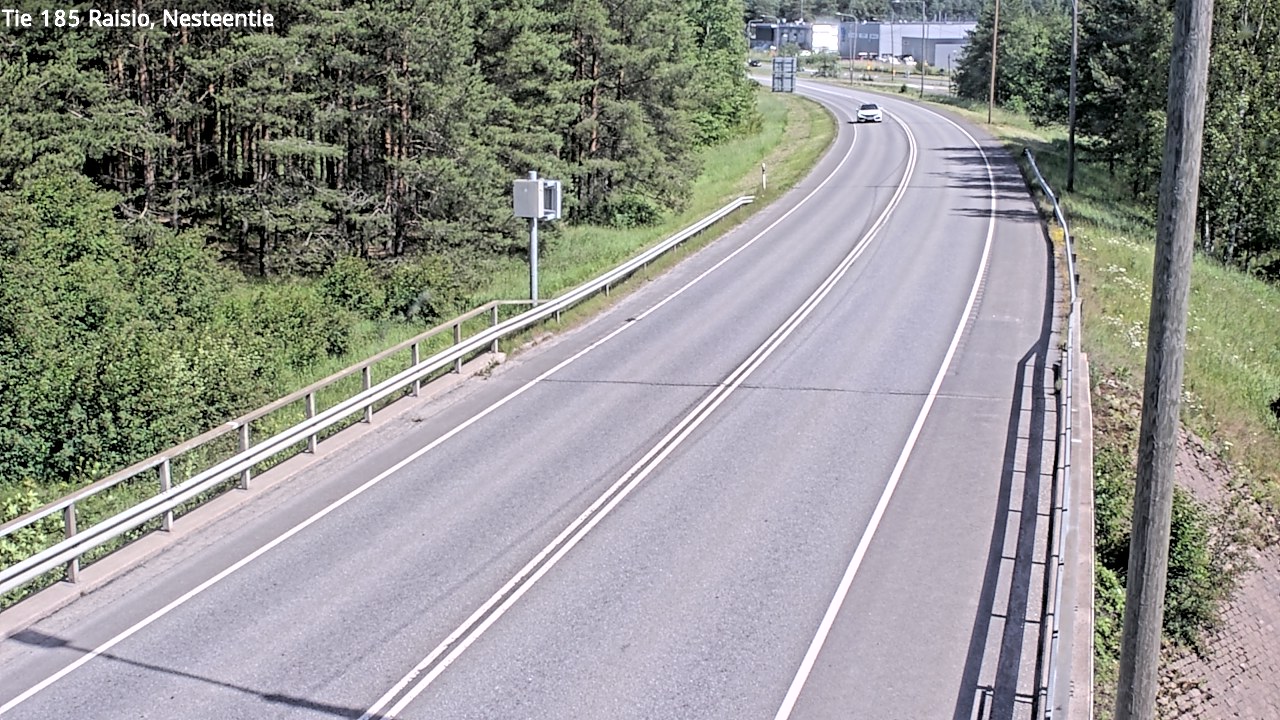 Weather Camera Image Road 185 Raisio, Nesteentie, Raisio, Varsinais-Suomi
