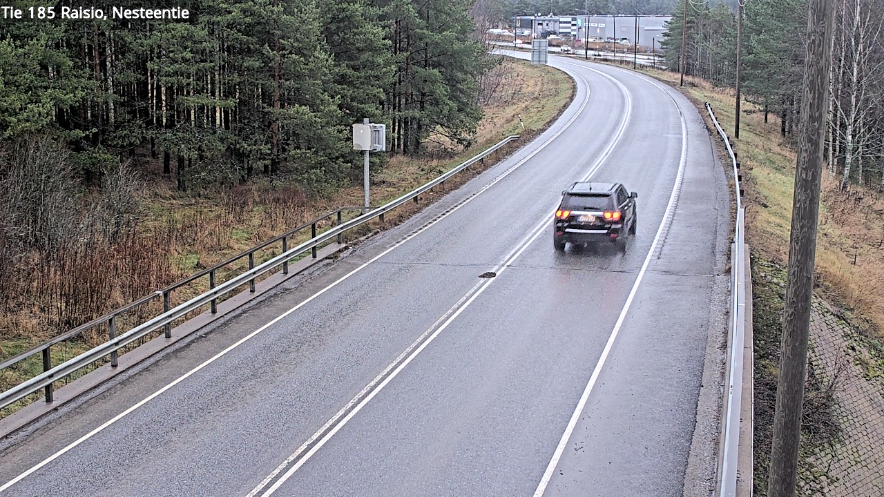 Weather Camera Image Väg 185 Raisio, Nesteentie, Raisio, Varsinais-Suomi