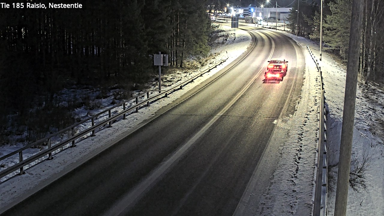 Weather Camera Image Väg 185 Raisio, Nesteentie, Raisio, Varsinais-Suomi
