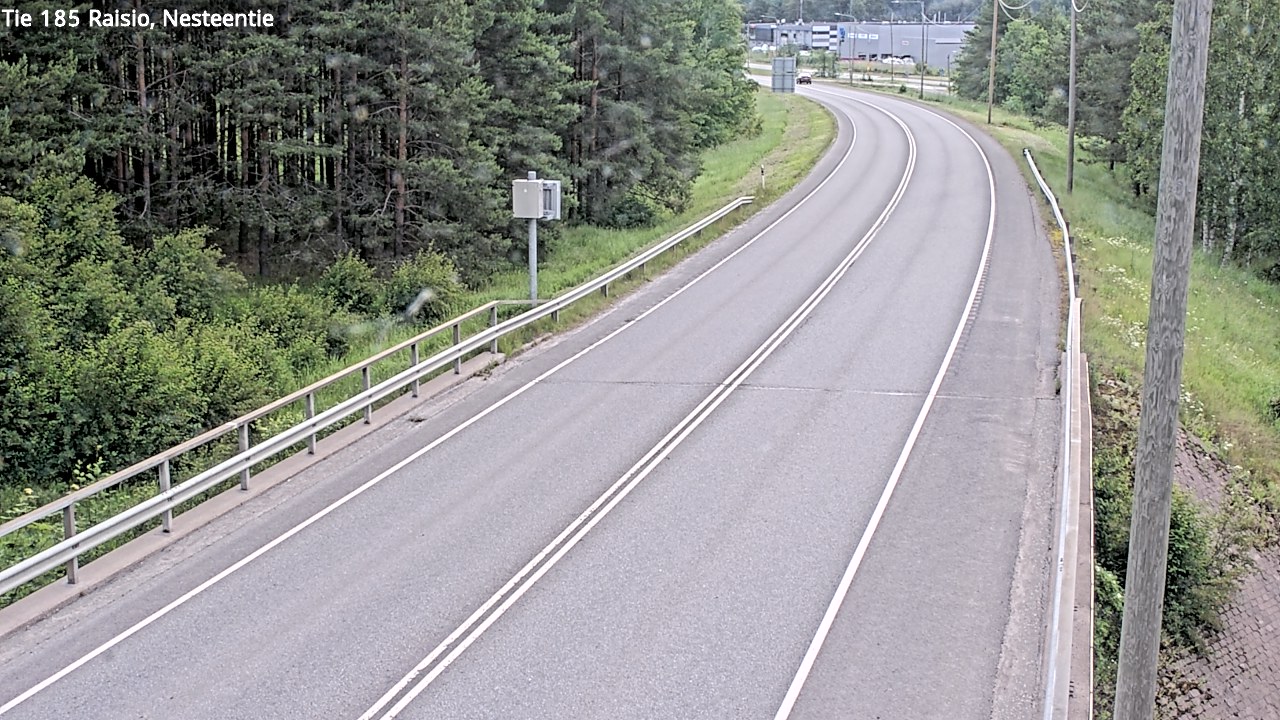 Weather Camera Image Väg 185 Raisio, Nesteentie, Raisio, Varsinais-Suomi