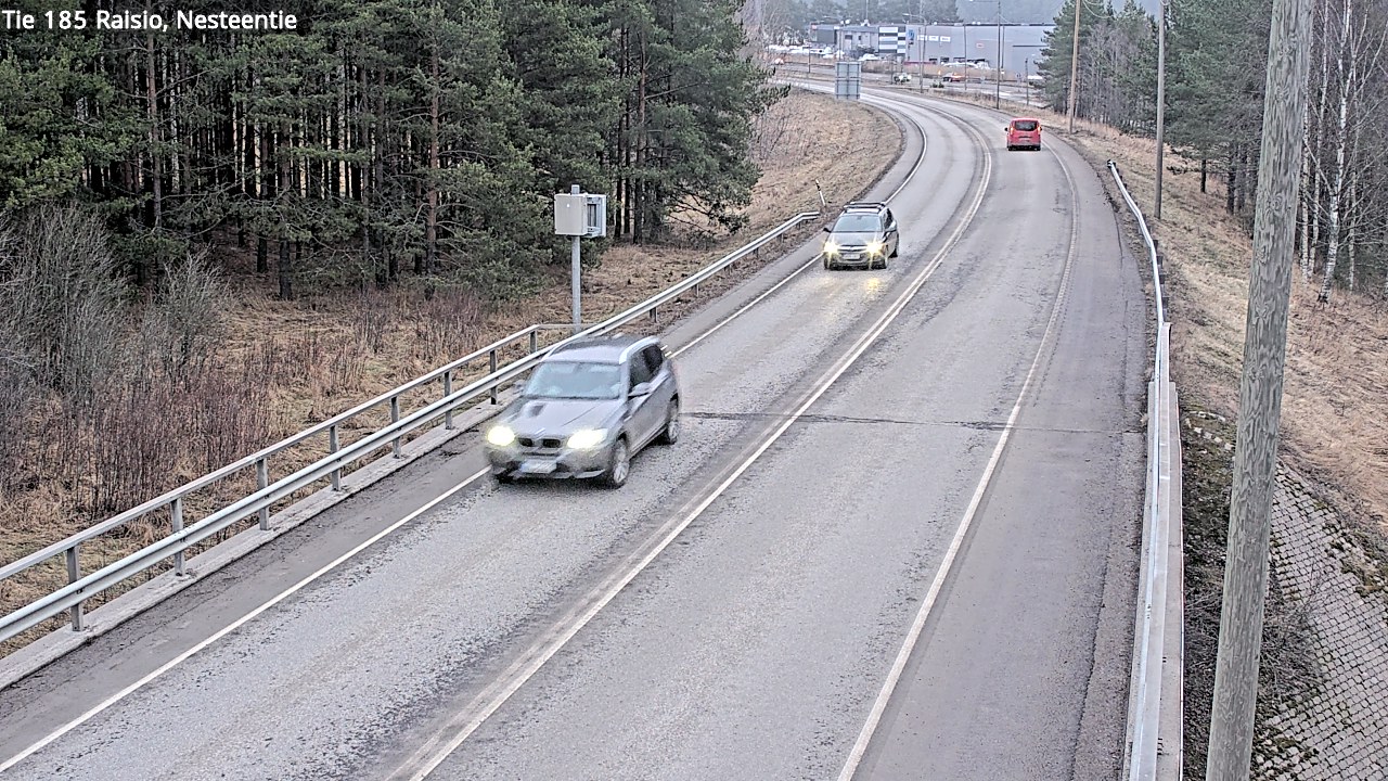 Weather Camera Image Väg 185 Raisio, Nesteentie, Raisio, Varsinais-Suomi