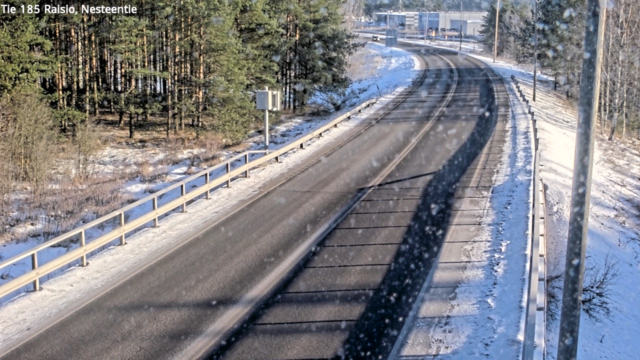 Weather Camera Image Road 185 Raisio, Nesteentie, Raisio, Varsinais-Suomi