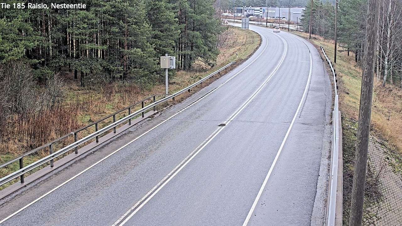 Weather Camera Image Väg 185 Raisio, Nesteentie, Raisio, Varsinais-Suomi