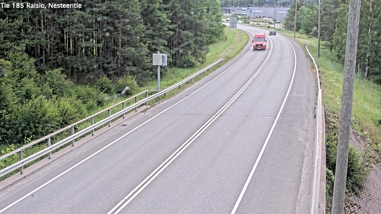 Weather Camera Image Väg 185 Raisio, Nesteentie, Raisio, Varsinais-Suomi
