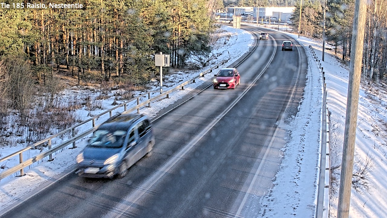 Weather Camera Image Väg 185 Raisio, Nesteentie, Raisio, Varsinais-Suomi