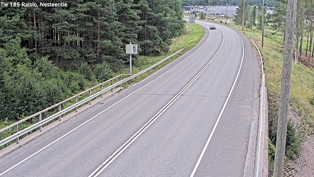 Weather Camera Image Road 185 Raisio, Nesteentie, Raisio, Varsinais-Suomi