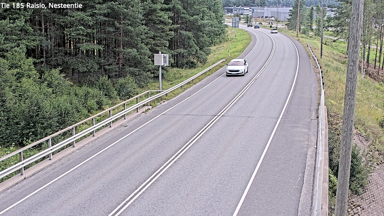 Weather Camera Image Väg 185 Raisio, Nesteentie, Raisio, Varsinais-Suomi