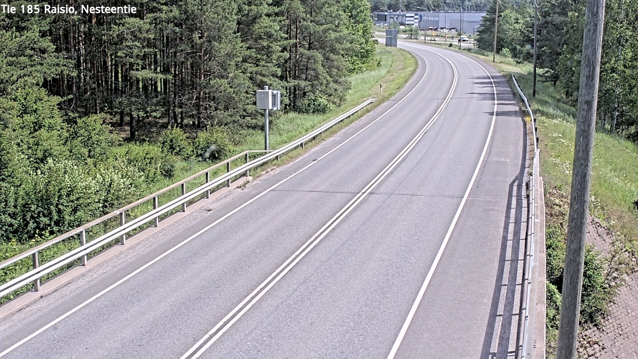 Weather Camera Image Väg 185 Raisio, Nesteentie, Raisio, Varsinais-Suomi
