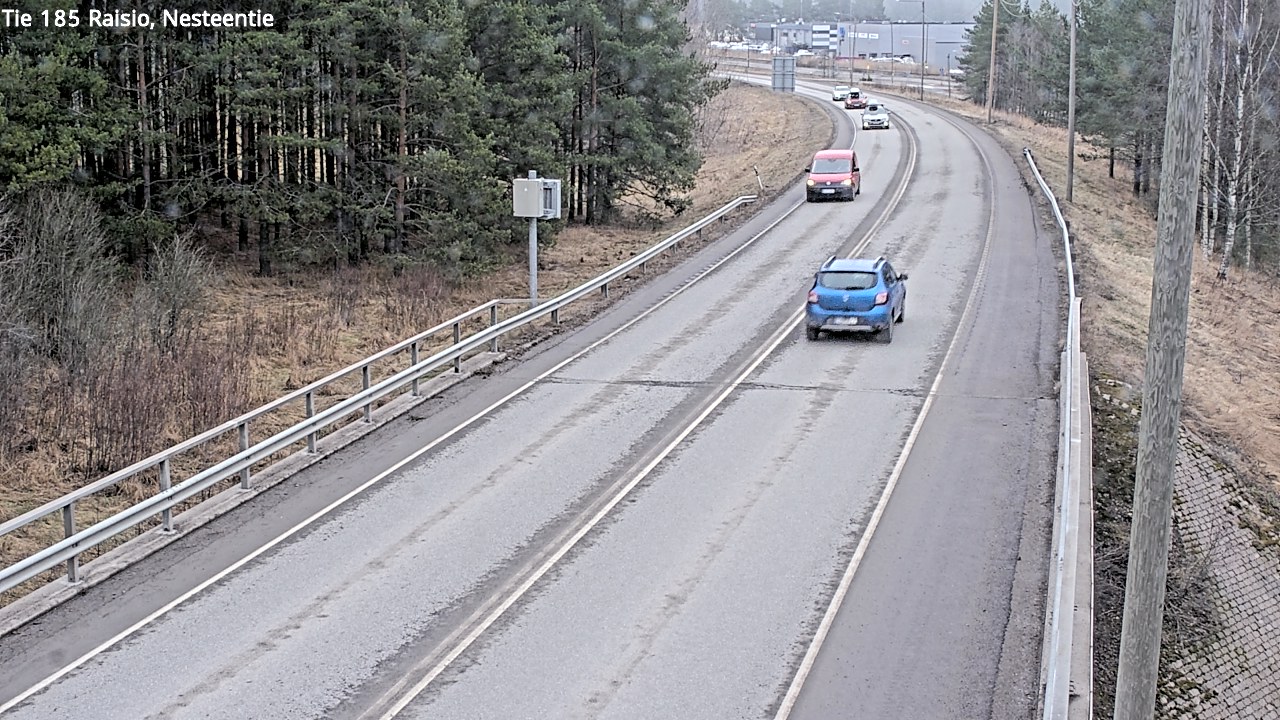 Weather Camera Image Road 185 Raisio, Nesteentie, Raisio, Varsinais-Suomi