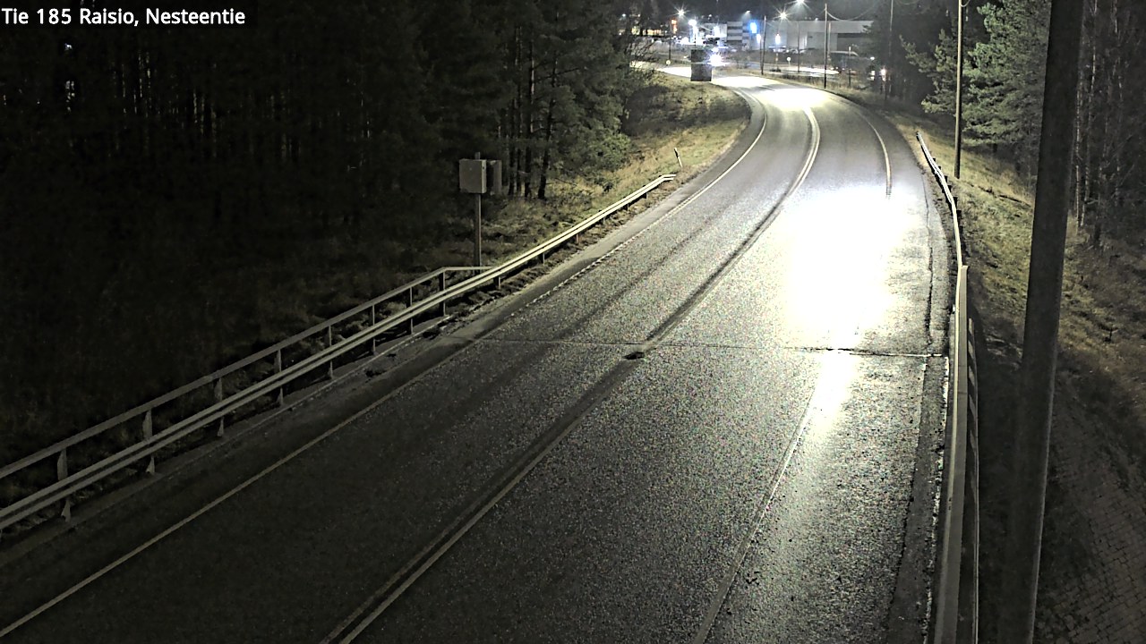 Weather Camera Image Väg 185 Raisio, Nesteentie, Raisio, Varsinais-Suomi