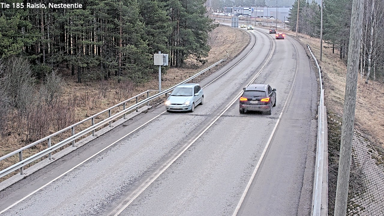 Weather Camera Image Väg 185 Raisio, Nesteentie, Raisio, Varsinais-Suomi