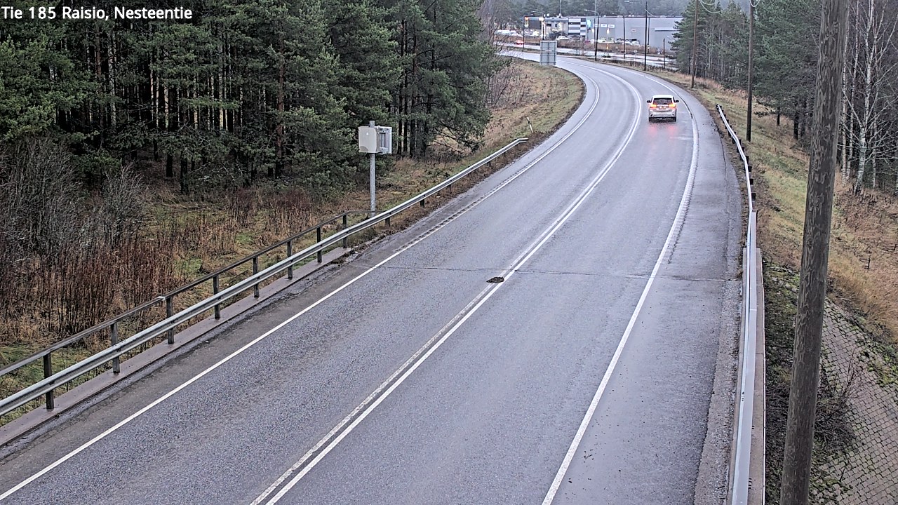 Weather Camera Image Väg 185 Raisio, Nesteentie, Raisio, Varsinais-Suomi
