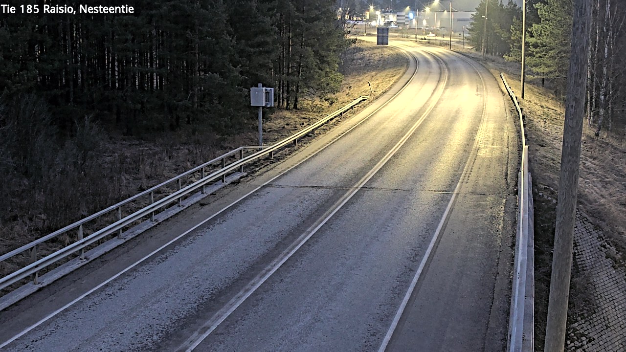 Weather Camera Image Väg 185 Raisio, Nesteentie, Raisio, Varsinais-Suomi