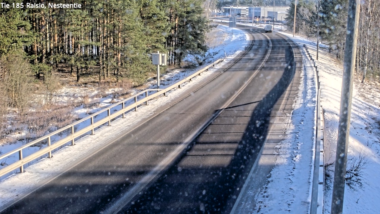Weather Camera Image Road 185 Raisio, Nesteentie, Raisio, Varsinais-Suomi
