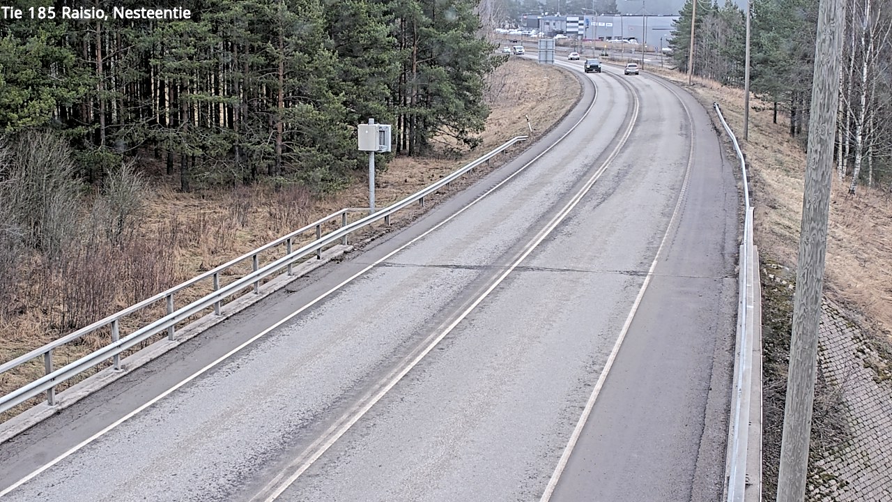 Weather Camera Image Road 185 Raisio, Nesteentie, Raisio, Varsinais-Suomi