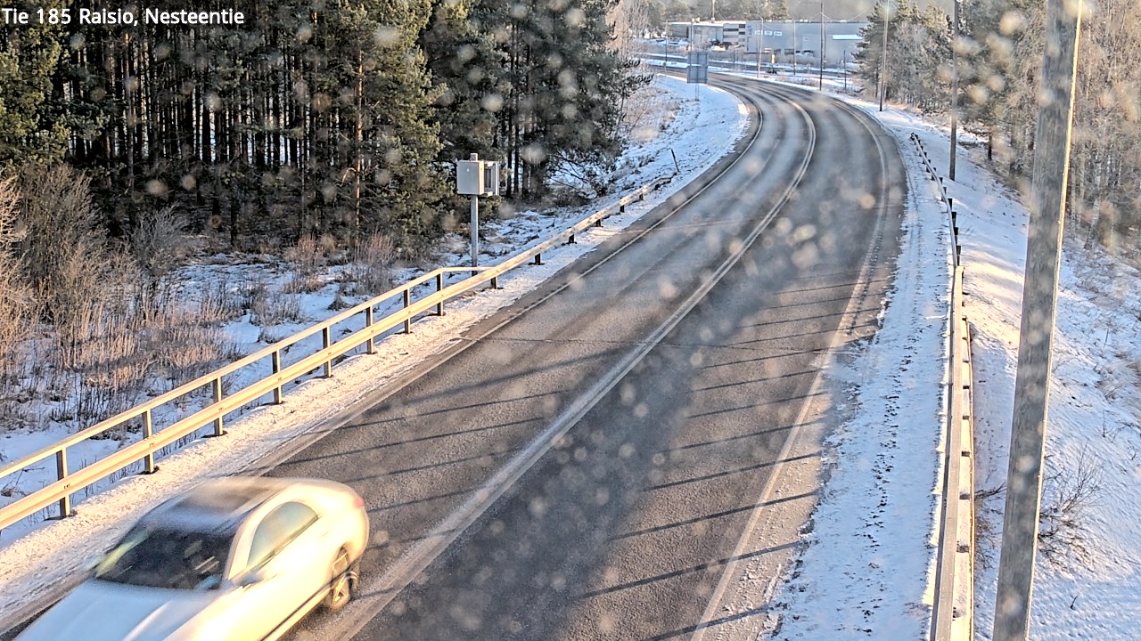 Weather Camera Image Road 185 Raisio, Nesteentie, Raisio, Varsinais-Suomi