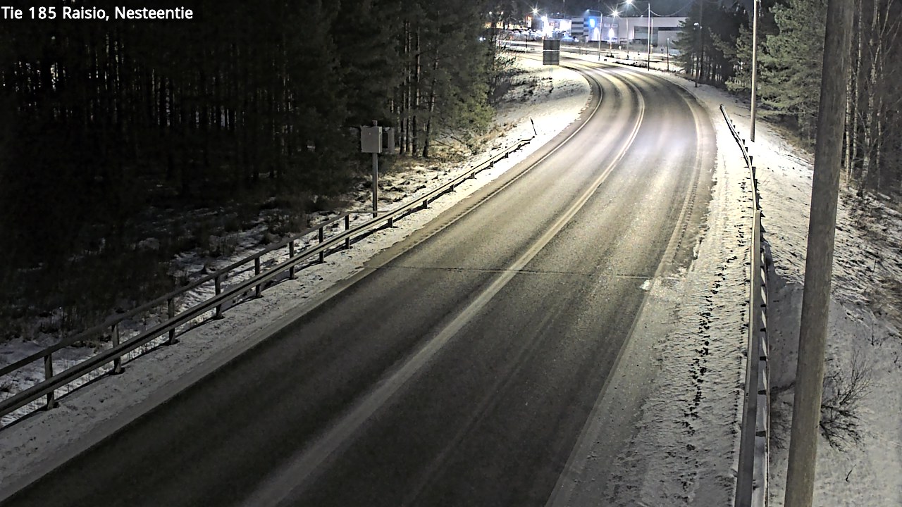 Weather Camera Image Väg 185 Raisio, Nesteentie, Raisio, Varsinais-Suomi