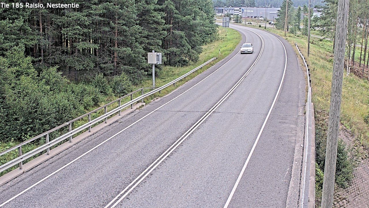 Weather Camera Image Road 185 Raisio, Nesteentie, Raisio, Varsinais-Suomi