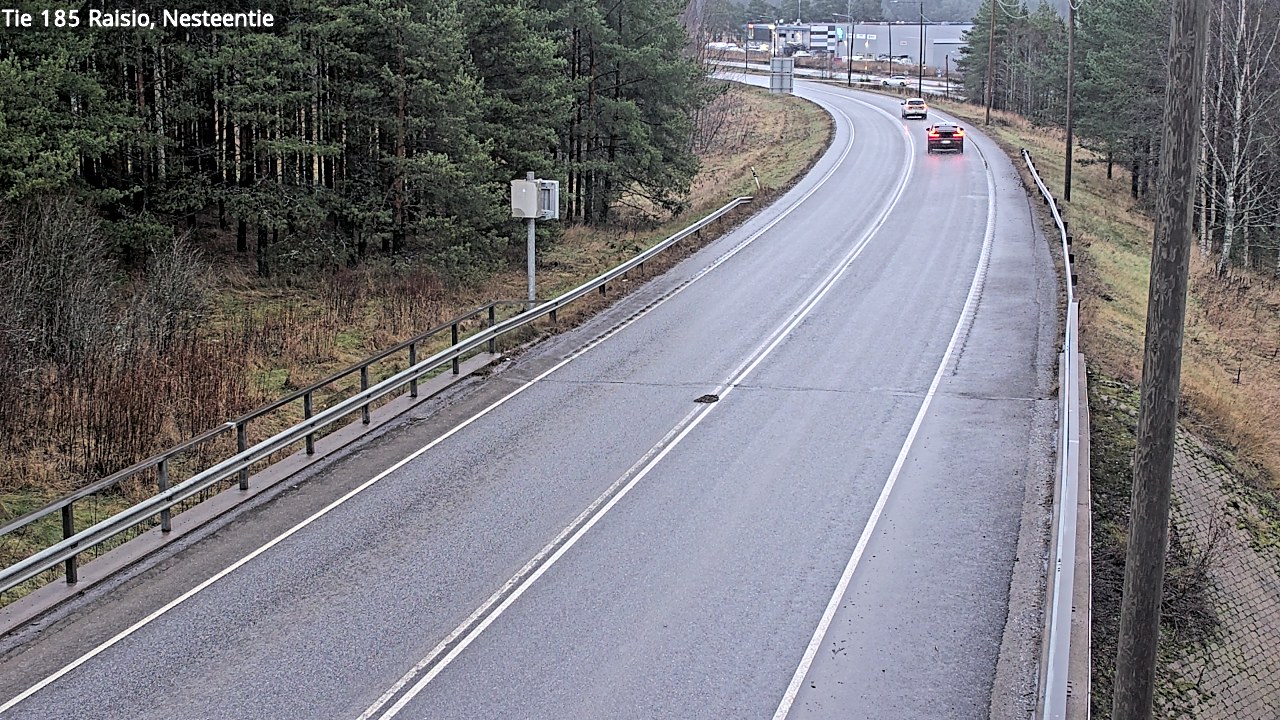Weather Camera Image Väg 185 Raisio, Nesteentie, Raisio, Varsinais-Suomi