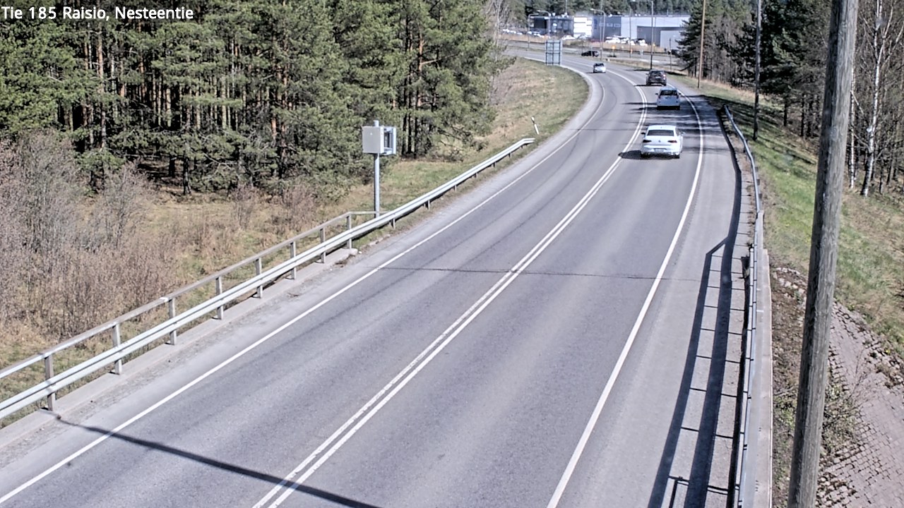 Kelikamerat Kuva Tie 185 Raisio, Nesteentie, Raisio, Varsinais-Suomi