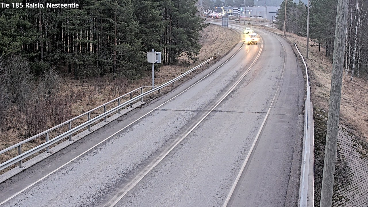 Weather Camera Image Väg 185 Raisio, Nesteentie, Raisio, Varsinais-Suomi