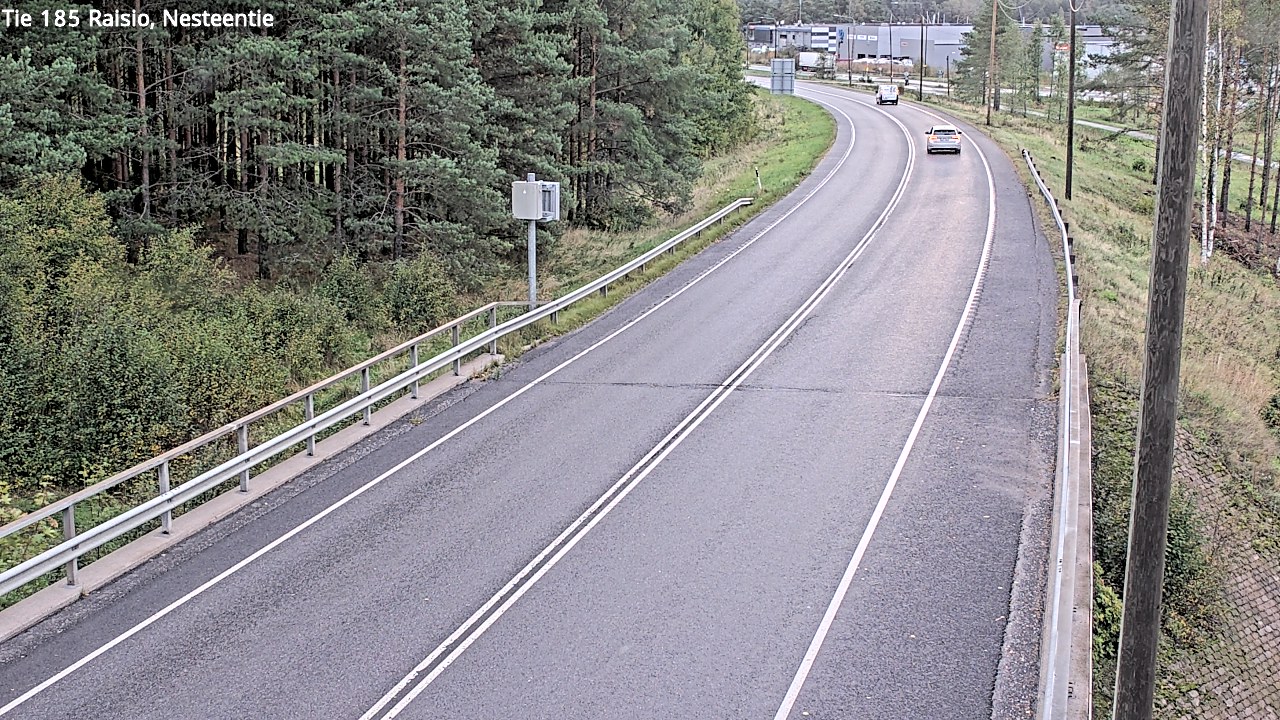 Weather Camera Image Road 185 Raisio, Nesteentie, Raisio, Varsinais-Suomi