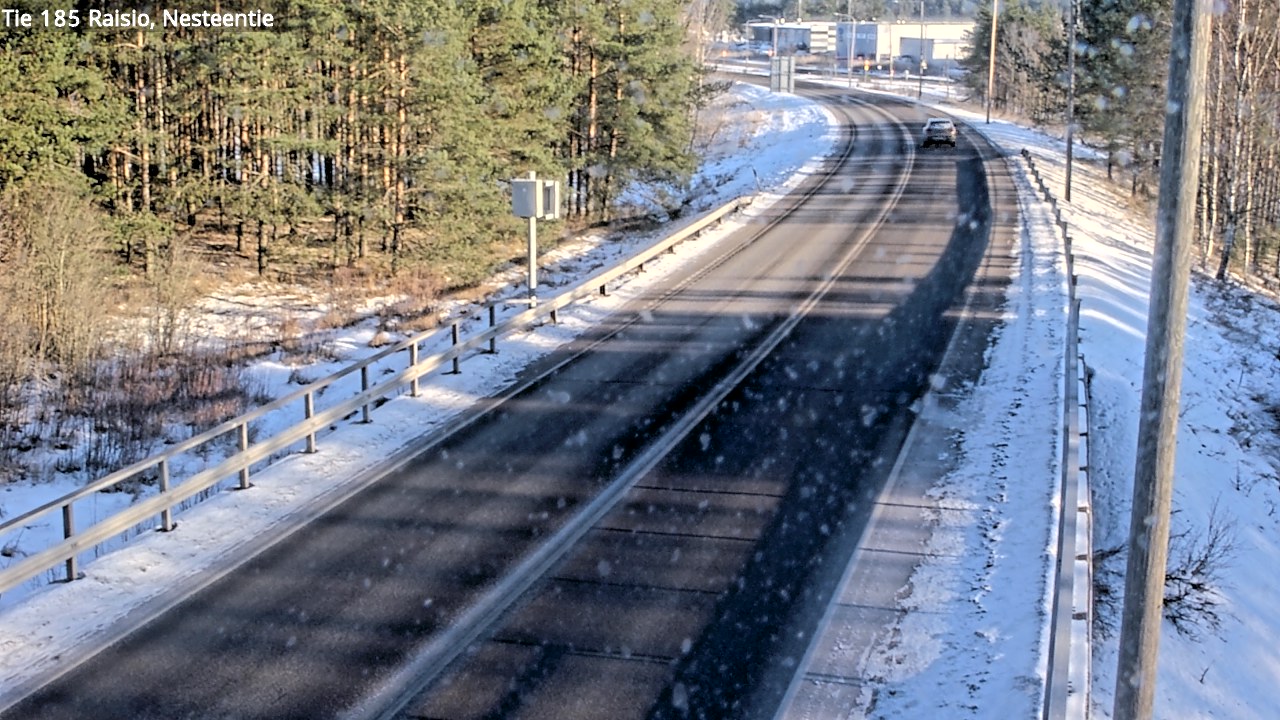 Weather Camera Image Road 185 Raisio, Nesteentie, Raisio, Varsinais-Suomi